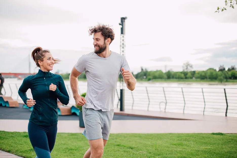 a couple jogs altogether