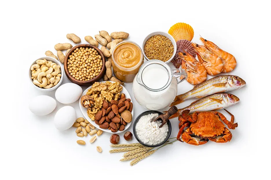 a group of food allergies