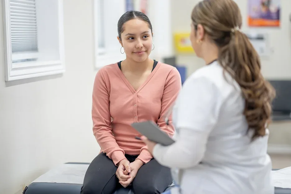doctor and patient consultation