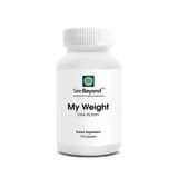 White See Beyond My Weight dietary supplement bottle