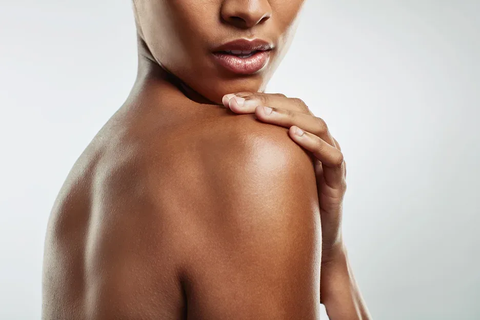 dark-skinned woman