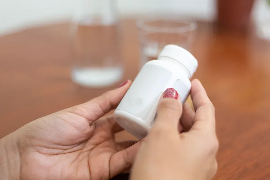 a bottle of dao supplement