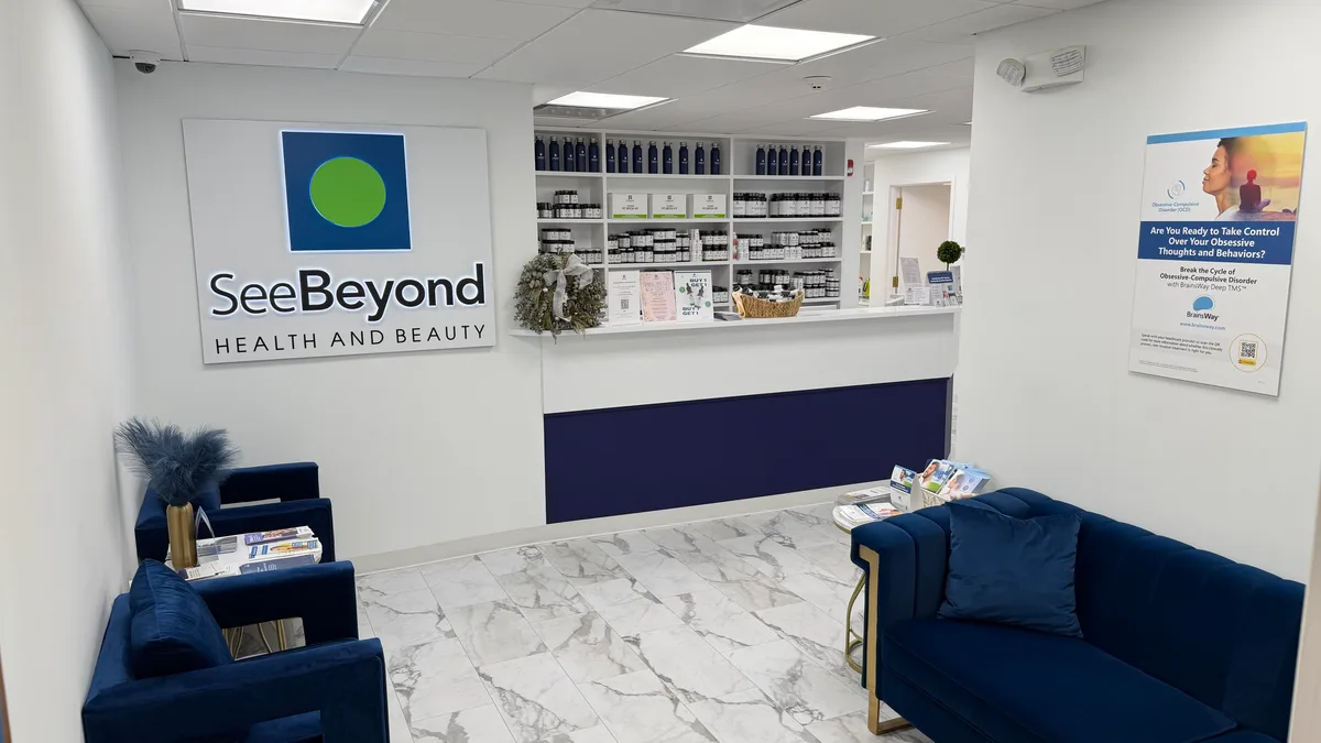 SeeBeyond Medicine lobby — Greenwich, CT office